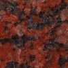 Ruby Red Granit, Herkunft Indien